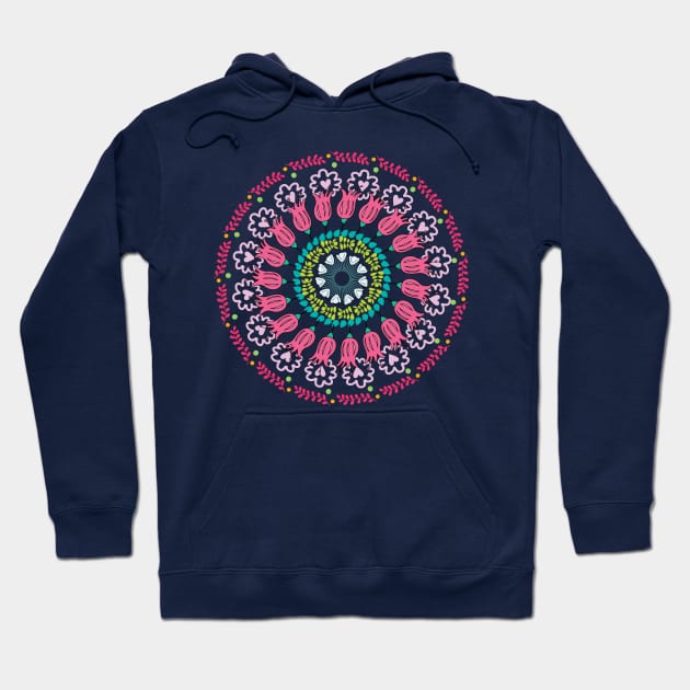 Beautiful Spring Mandala Hoodie by emma17